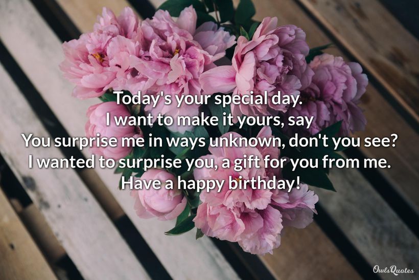 Birthday Poems For Girlfriend