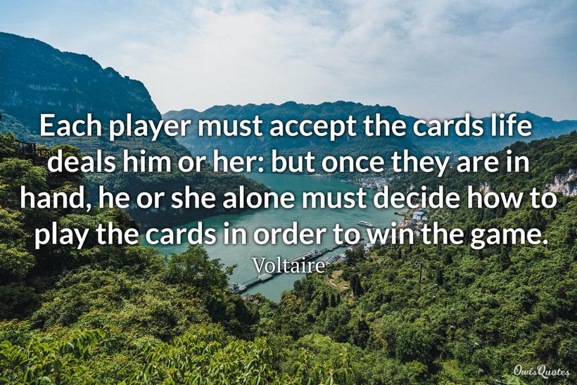 25 Playing Cards Quotes