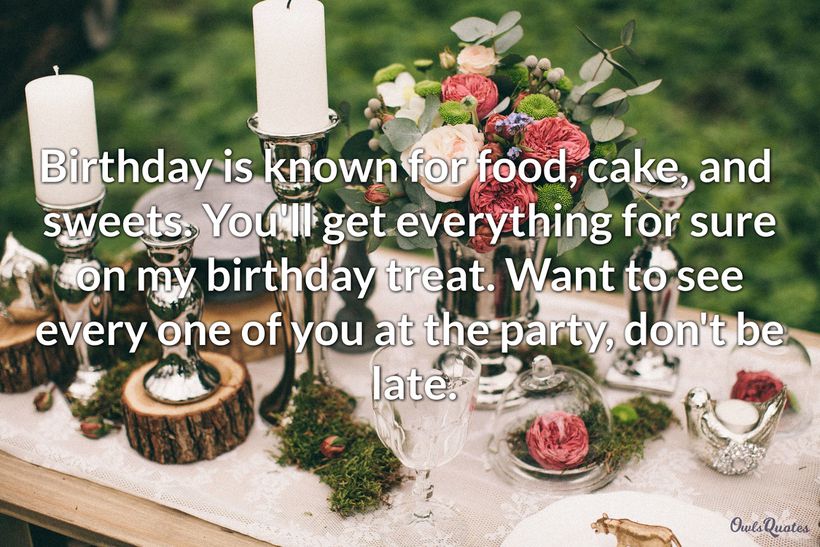 30 Nice Birthday Invitation Texts to Complement the Celebration