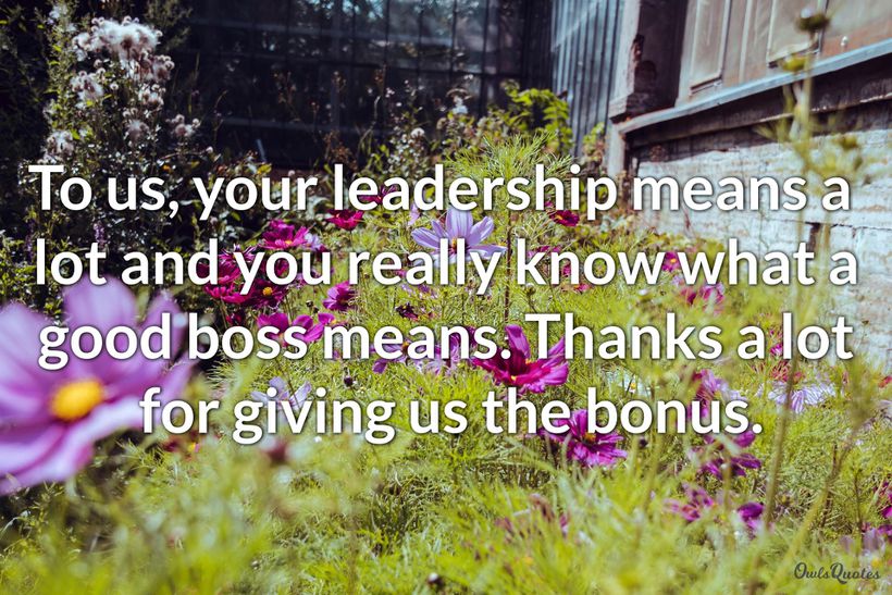 30 Thanks Quotes for Boss