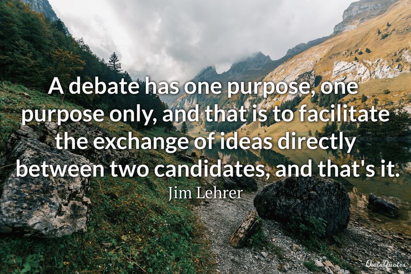 25 Best Debate Quotes