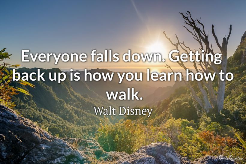 25 Inspirational Quotes About Getting Back up on the Track to Success