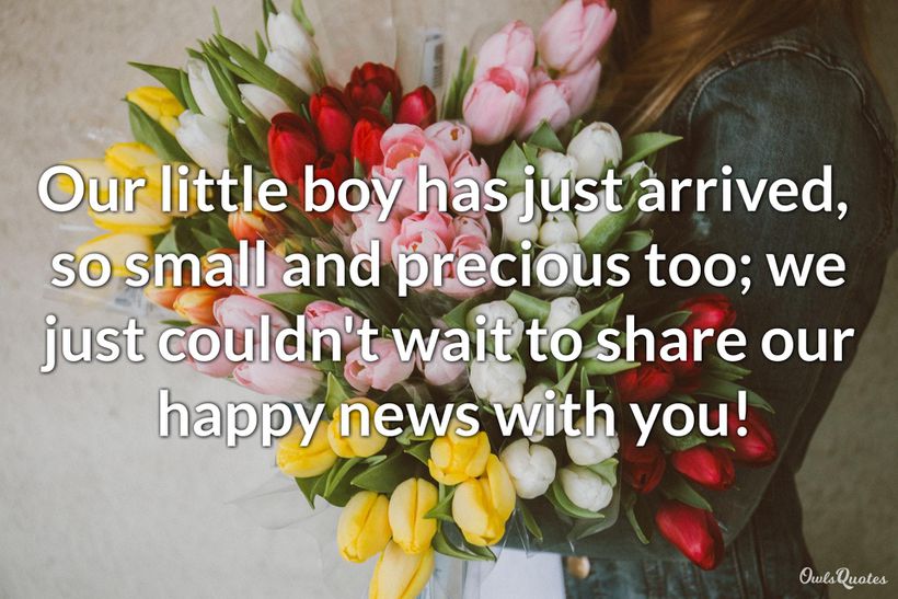 30 Sweet Baby Birth Announcement Text Messages