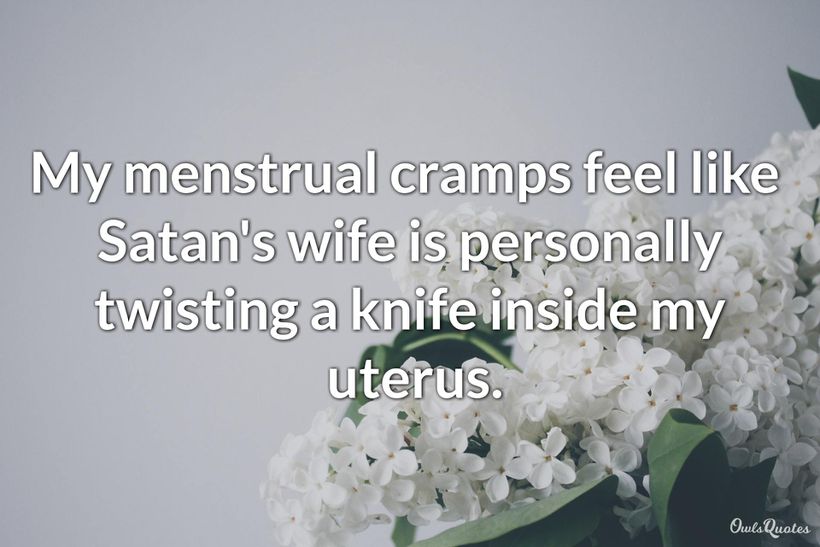 Period Pain Quotes