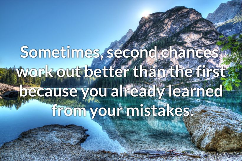 30 Second Chance Quotes And Sayings