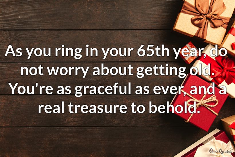 25 Happy 65th Birthday Messages and Quotes