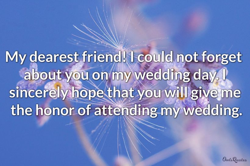 30 Short But Sweet Wedding Invitation Messages