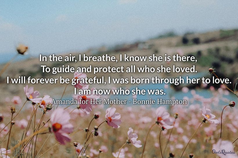 26 Death of a Mother Poems