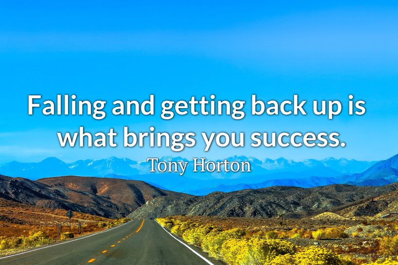 25 Inspirational Quotes About Getting Back up on the Track to Success