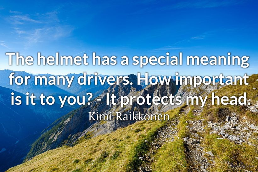 30 Helmet Awareness Quotes and Sayings