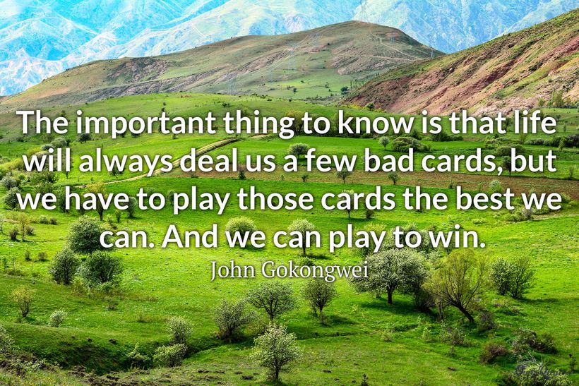 25 Playing Cards Quotes