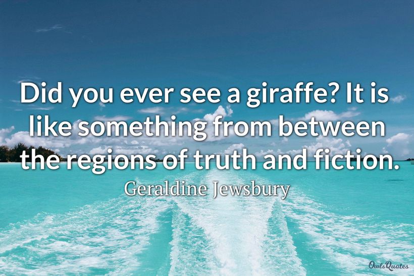 30 Giraffe Quotes and Sayings