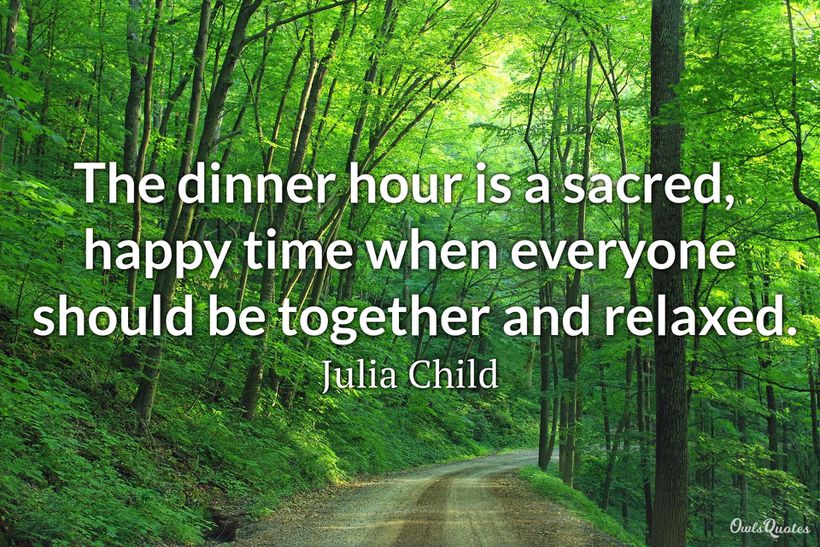 25 Great Dinner Quotes