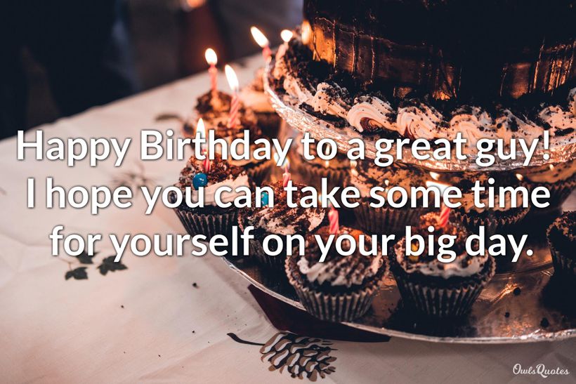 30 Happy Birthday for Male Friend