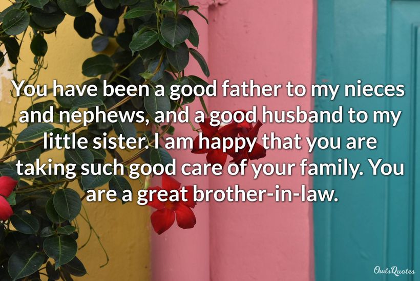 25 Affectionate Brother In Law Quotes