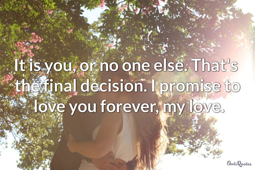 30 Promise Love Messages