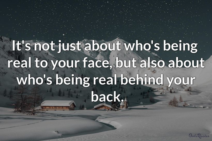 Top 25 Backstabbing Quotes
