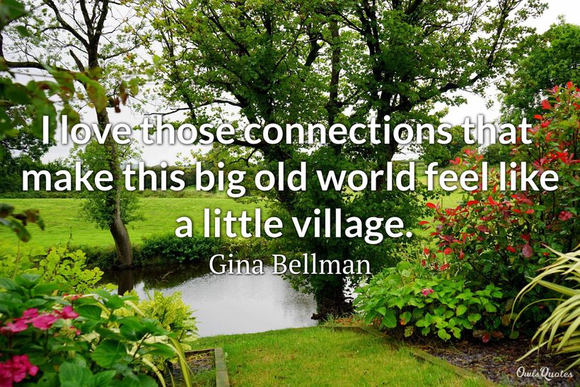 30 Village Life quotes