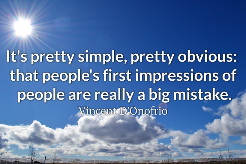 25 First Impression Quotes For You To Make The Right Impression