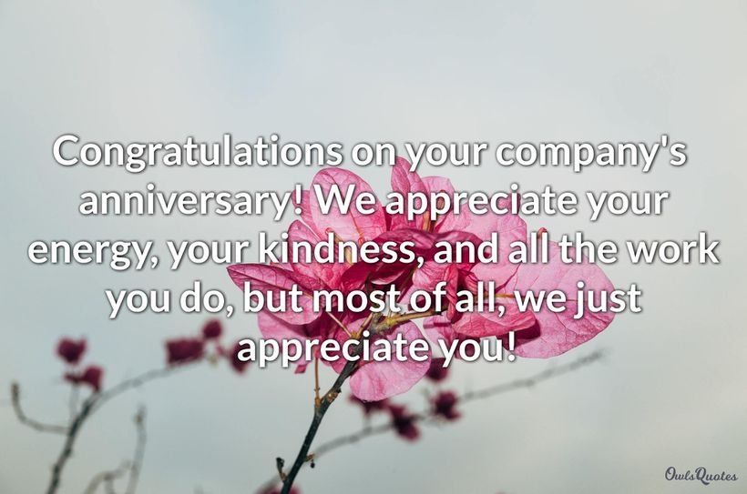 30 Amazing Company Anniversary Messages To Share With Your Colleagues