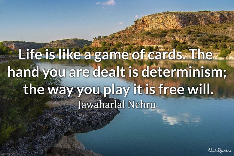 25 Playing Cards Quotes