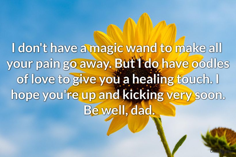 30 Get Well Soon Messages for Father