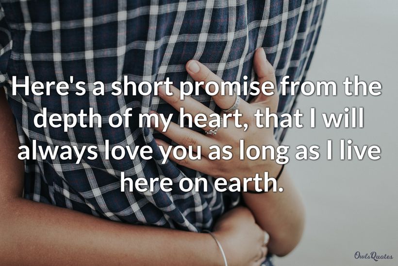 30 Promise Love Messages