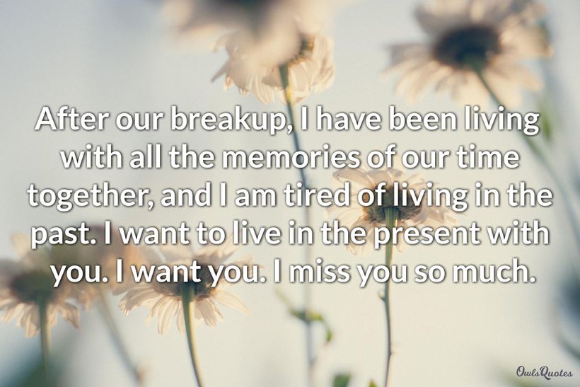 30 Reassuring Messages for Ex-Girlfriend