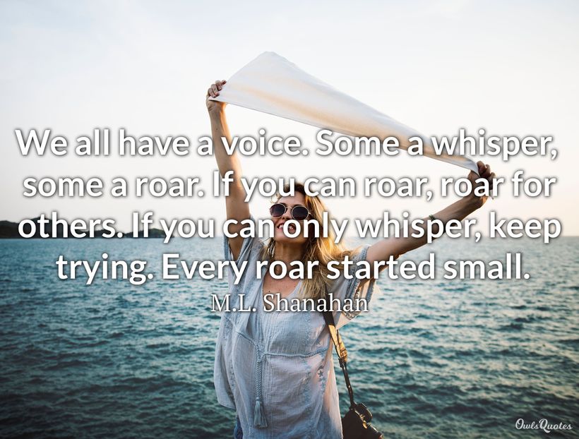 25 Beautiful Voice Quotes to Inspire You