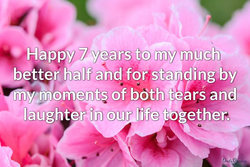 30 Best 7th Wedding Anniversary Wishes to Mark This Happy Occasion