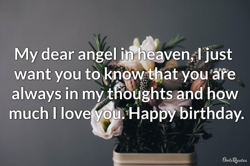 20 Deceased Loved Ones Birthday Quotes