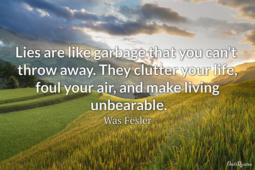 30 Modern Day Quotes and Sayings About Garbage