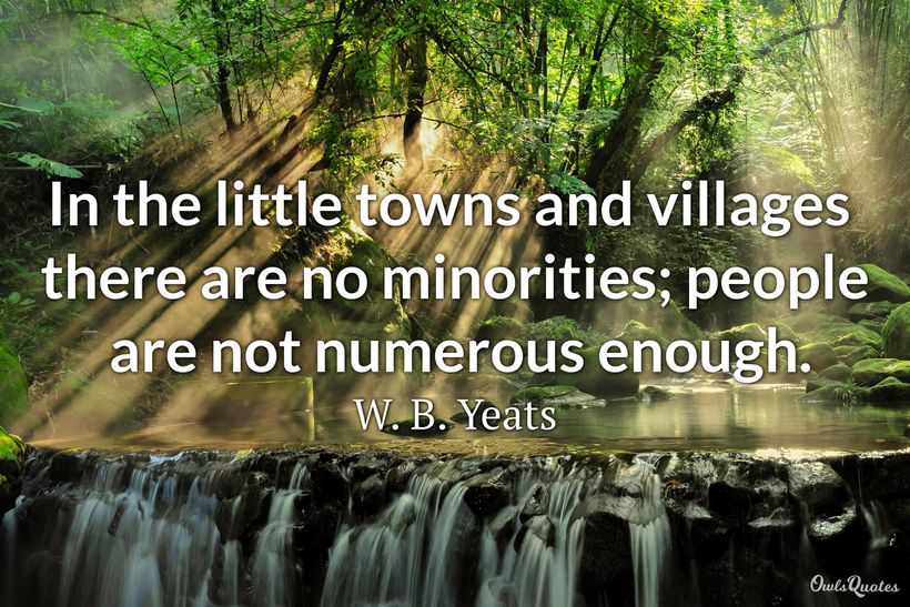 essay on village life with quotations