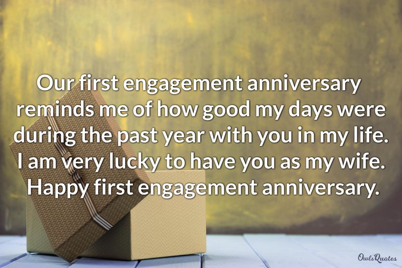 30 engagement anniversary wishes to wife